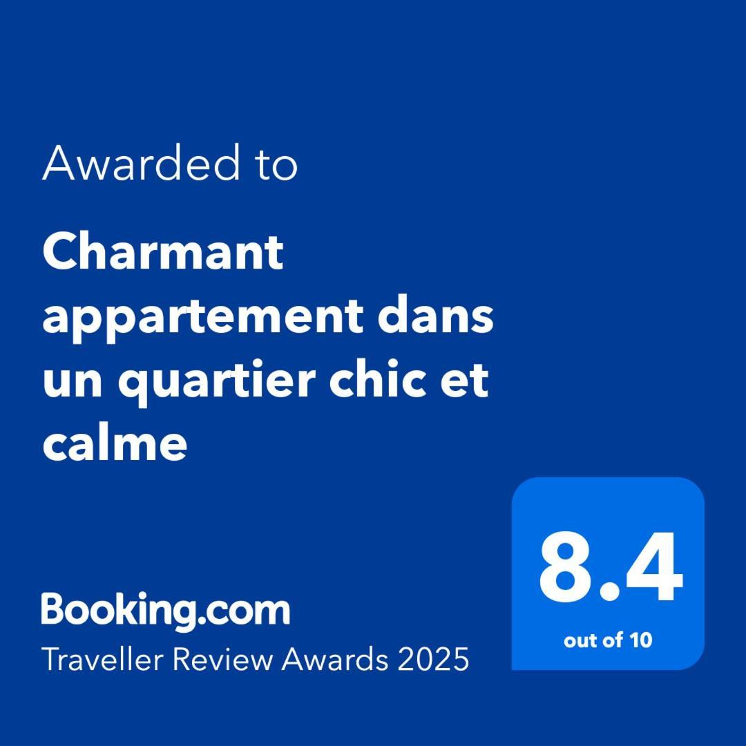 Charmant Appartement Dans Un Quartier Chic Et Calme Marrakesh Exterior photo